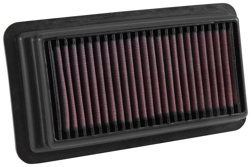 33-5044 – K&N FILTER Air Filter, Washable Red Cotton Gauze Panel